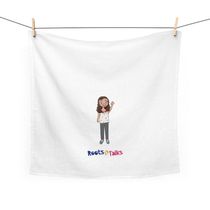 Defne Character Cotton Tea Towel, Roots & Talks - product photo 2