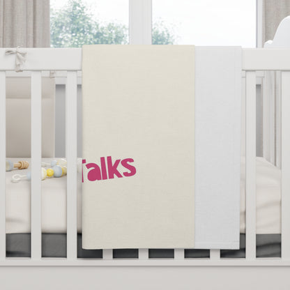 Defne Character Soft Fleece Baby Blanket, Roots & Talks