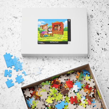 Puppet Show with Pingucan Jigsaw Puzzle, Roots & Talks - product photo 8