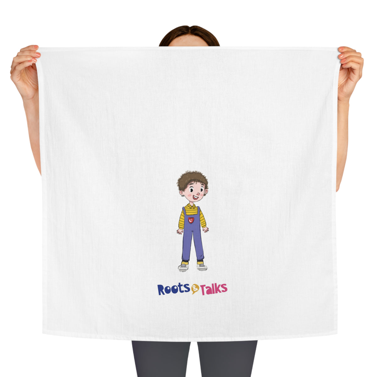 Ahmet Character Cotton Tea Towel, Roots & Talks - product photo 3