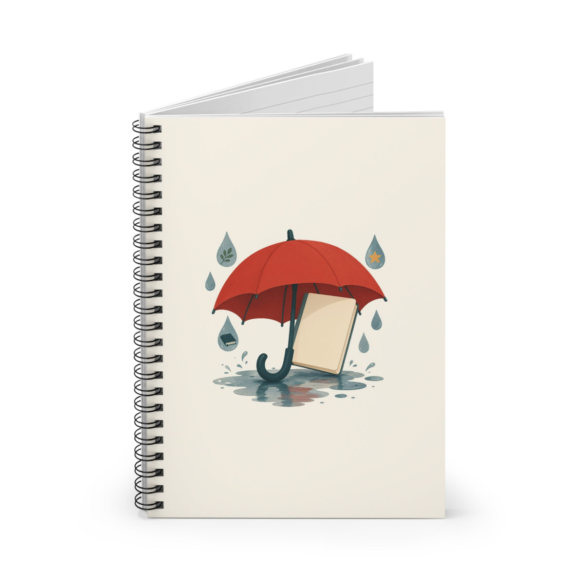 Word Umbrella Spiral Notebook, Roots & Talks - product photo 2