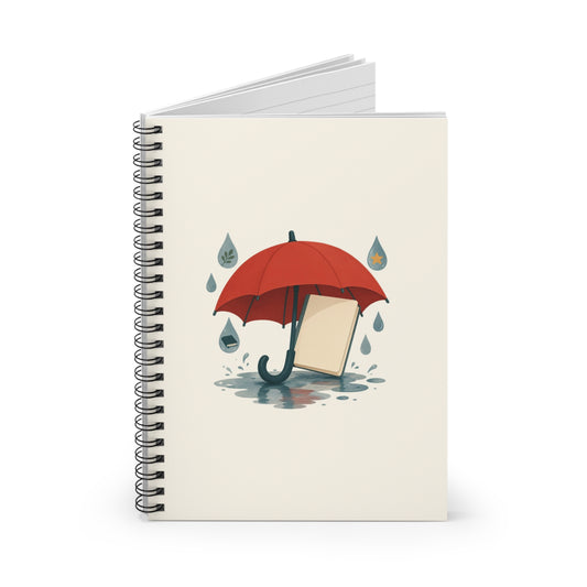 Word Umbrella Spiral Notebook, Roots & Talks - product photo 2