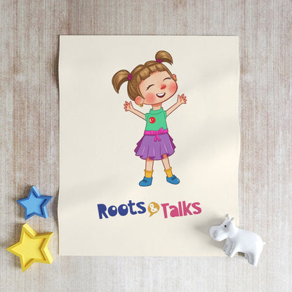 Ela Character Throw Blanket, Roots & Talks - product photo 4