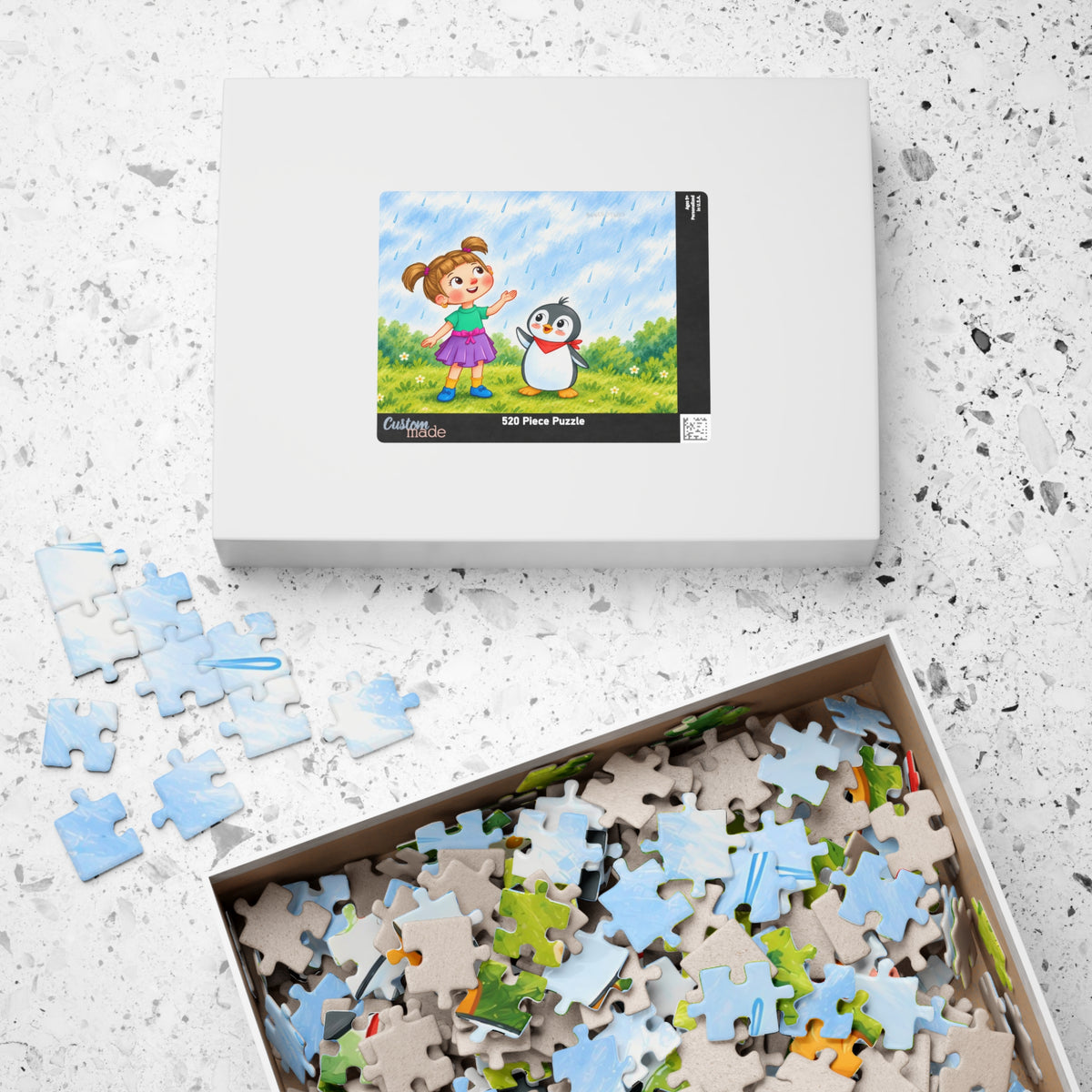 Rainy Day with Pingucan Jigsaw Puzzle, Roots & Talks - product photo 8