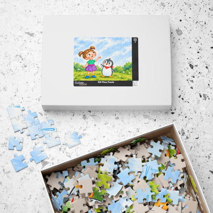 Rainy Day with Pingucan Jigsaw Puzzle, Roots & Talks - product photo 8