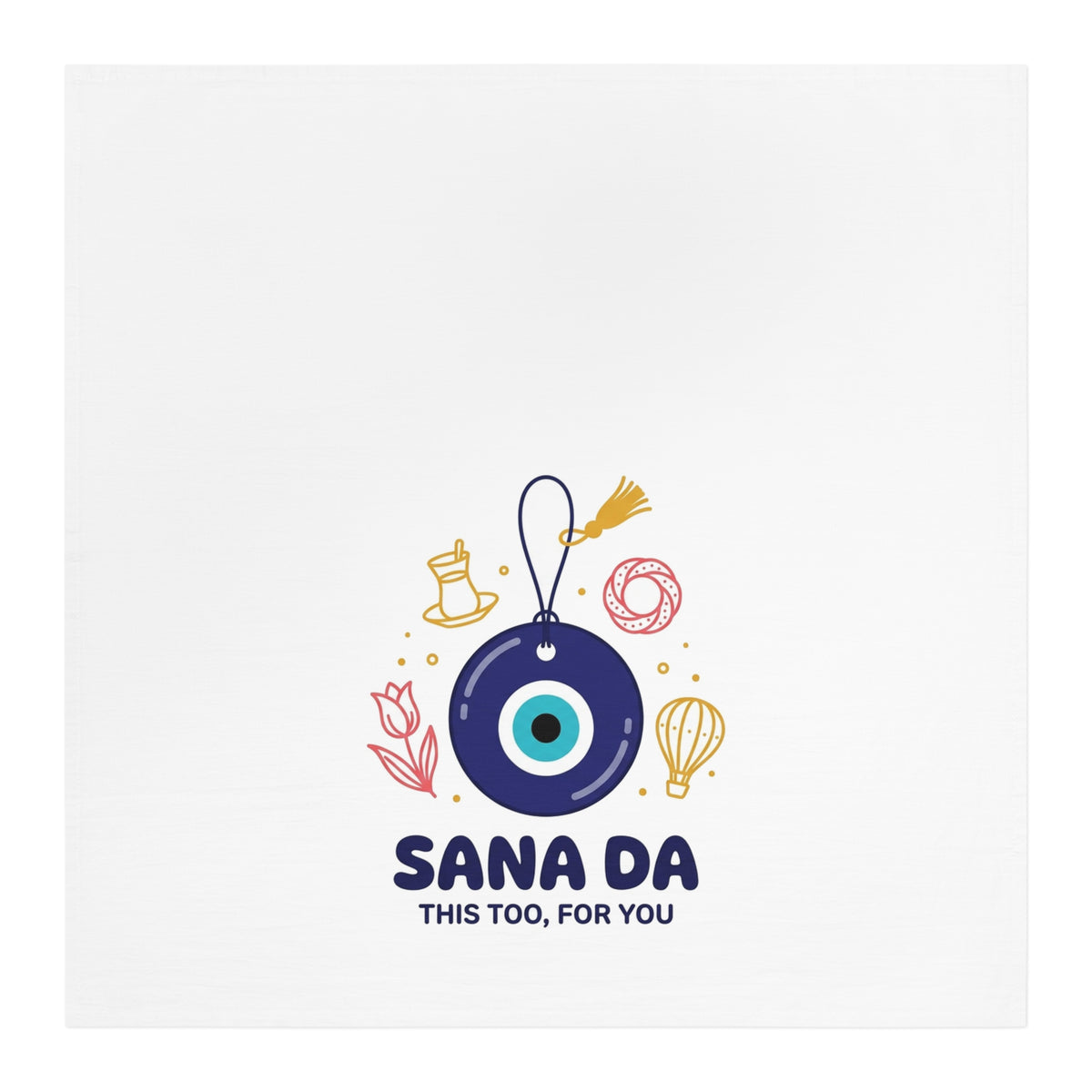 Sana Da Cotton Tea Towel, Roots & Talks - product photo 1