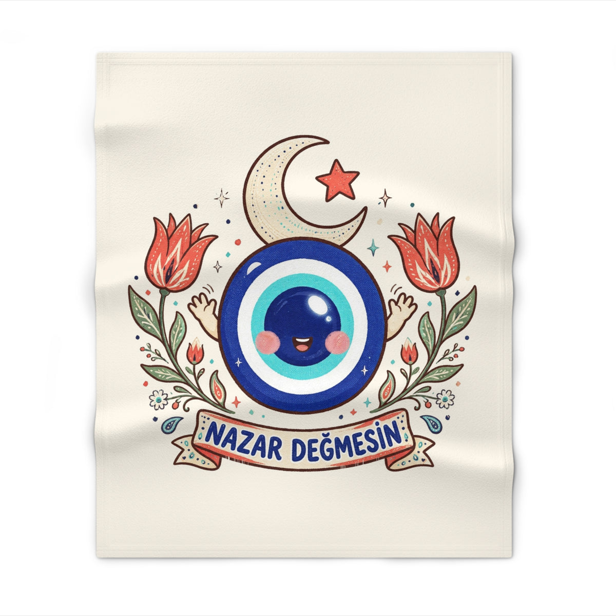 Nazar Değmesin Throw Blanket, Roots & Talks - product photo 1