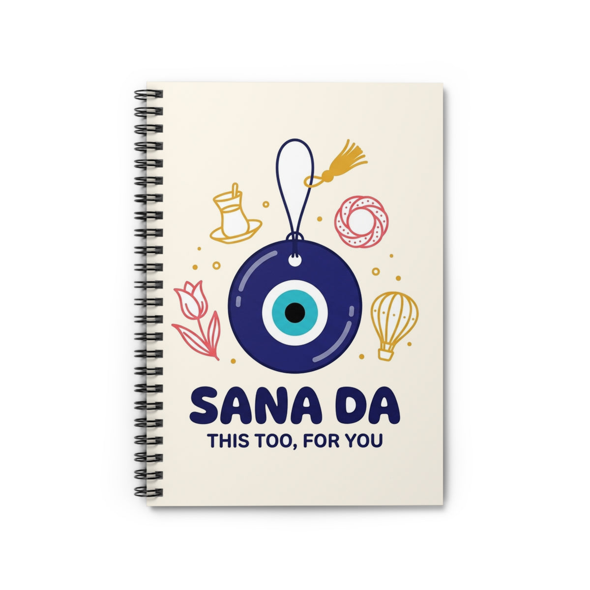 Sana Da Spiral Notebook, Roots & Talks - product photo 1