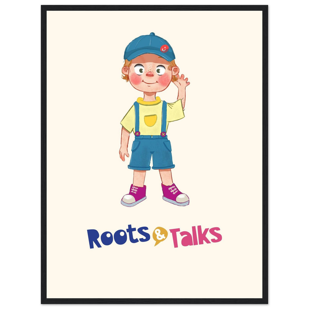 Giray Character Framed Portrait Poster, Roots & Talks - framed poster photo 5
