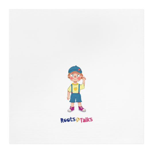 Giray Character Cotton Tea Towel, Roots & Talks - product photo 1