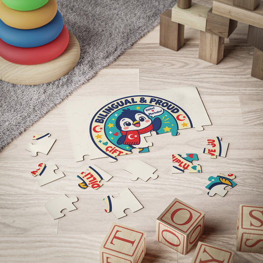 Puzzle bilingue et fier pour enfants, 30 pièces, Roots & Talks