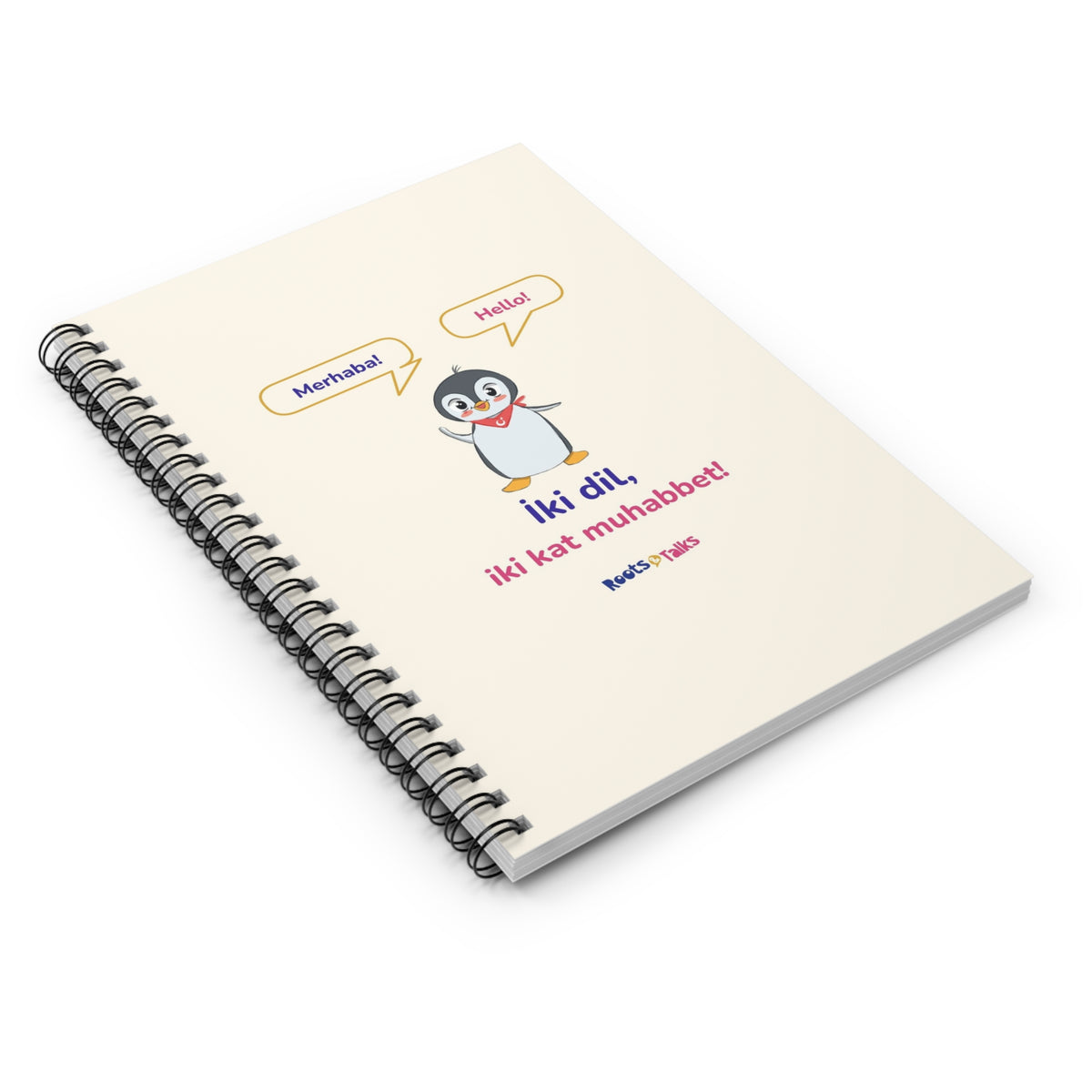 İki Dil, İki Kat Muhabbet Spiral Notebook, Roots & Talks - product photo 3