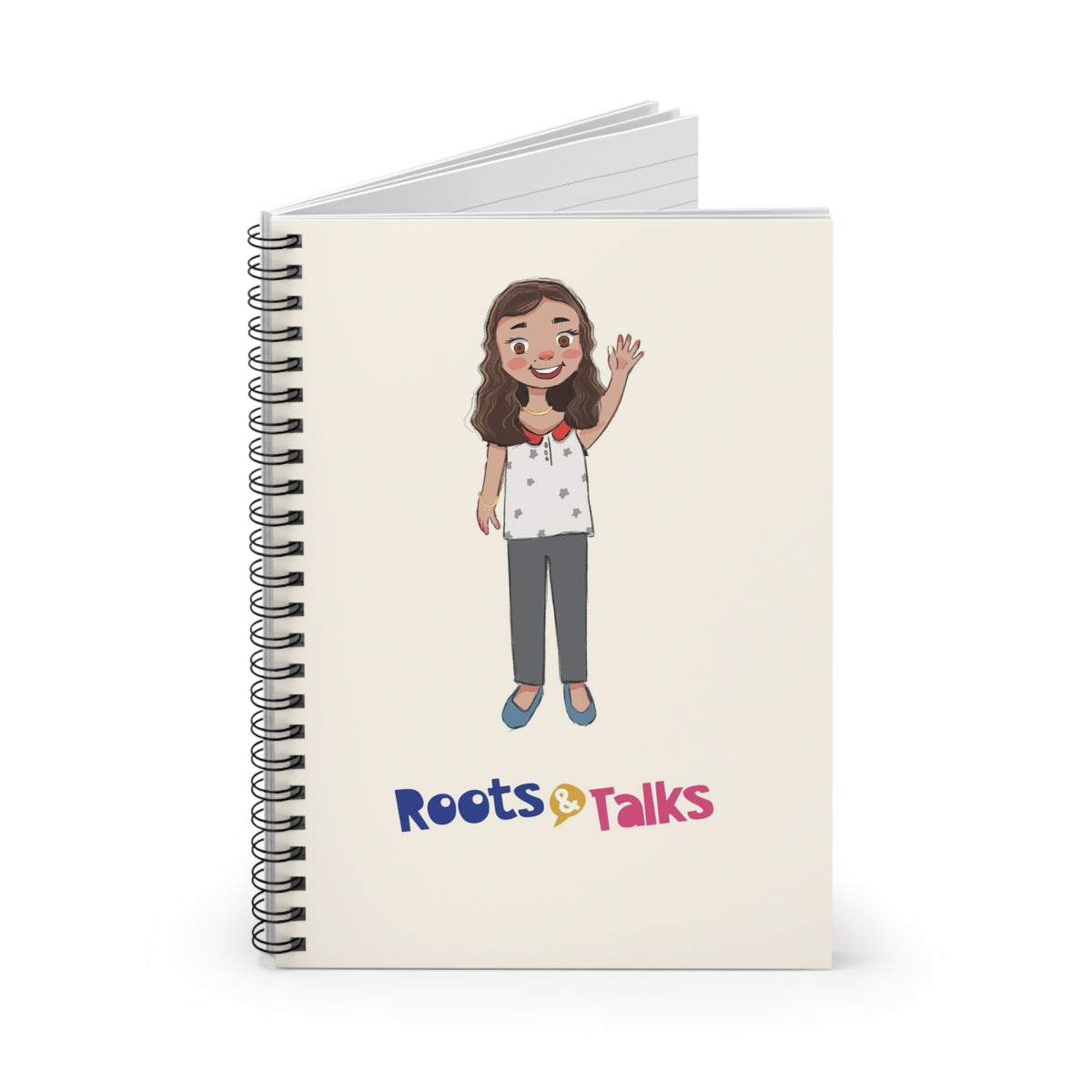 Defne Character Spiral Notebook, Roots & Talks - product photo 2
