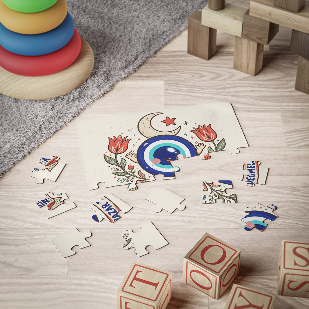 Nazar Değmesin Kids' Puzzle, 30 Pieces, Roots & Talks - product photo 2