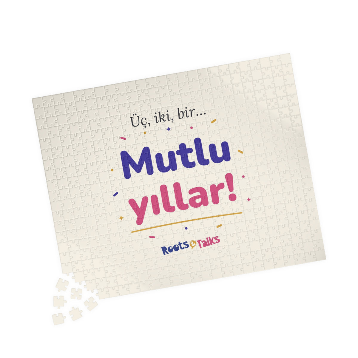 Üç, İki, Bir, Mutlu Yıllar Jigsaw Puzzle, Roots & Talks - product photo 7