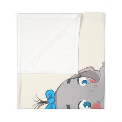 Filiz Elephant Baby Swaddle Blanket, Roots & Talks - product photo 2