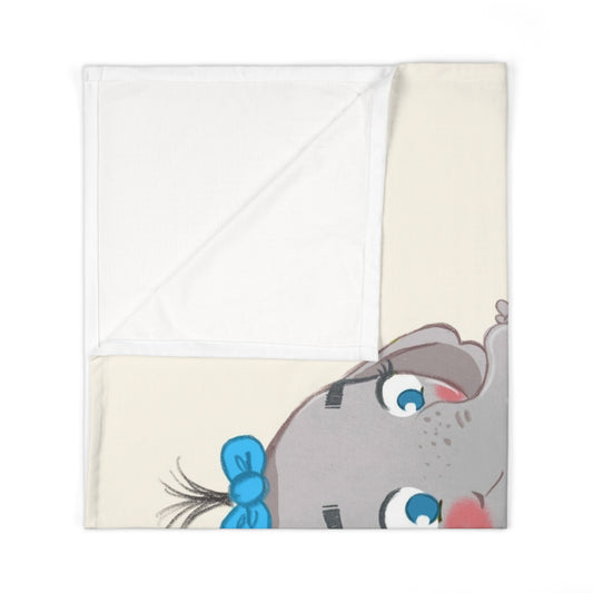 Filiz Elephant Baby Swaddle Blanket, Roots & Talks - product photo 2