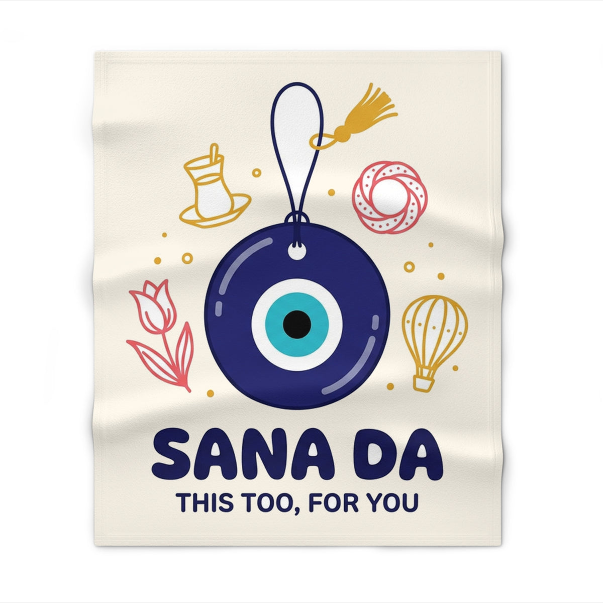 Sana Da Throw Blanket, Roots & Talks - product photo 1