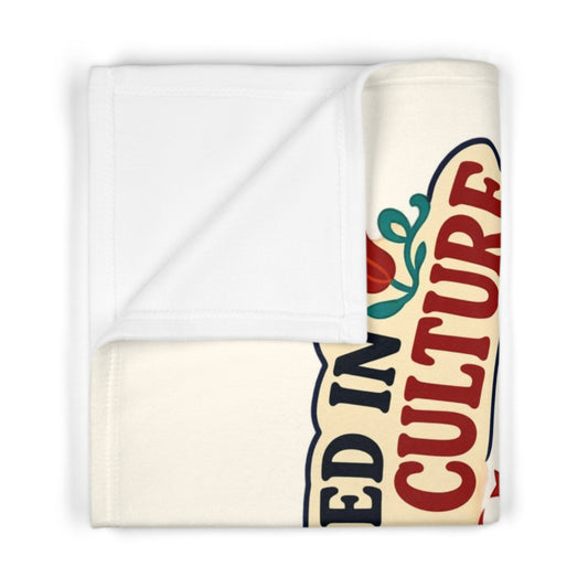 Rooted in Turkish Culture Soft Fleece Baby Blanket, Roots & Talks - product photo 2