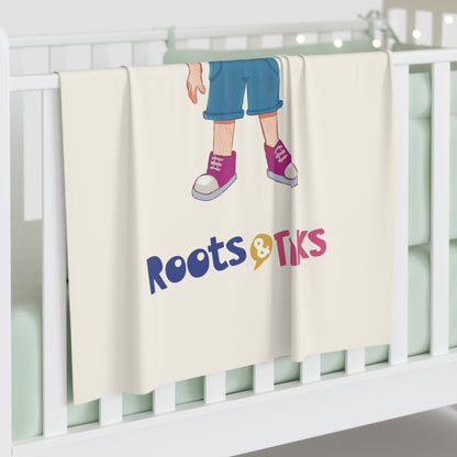 Giray Character Baby Swaddle Blanket, Roots & Talks - product photo 3