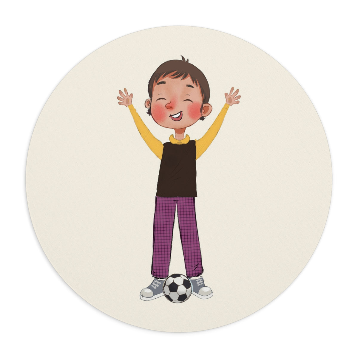 Gazi Character Mouse Pad, Roots & Talks - product photo 1