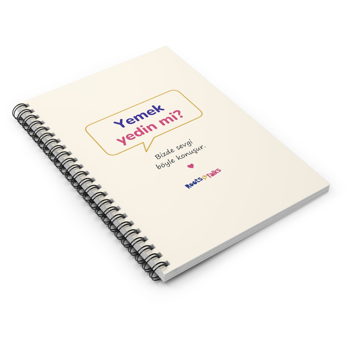 Yemek Yedin Mi? Spiral Notebook, Roots & Talks - product photo 3