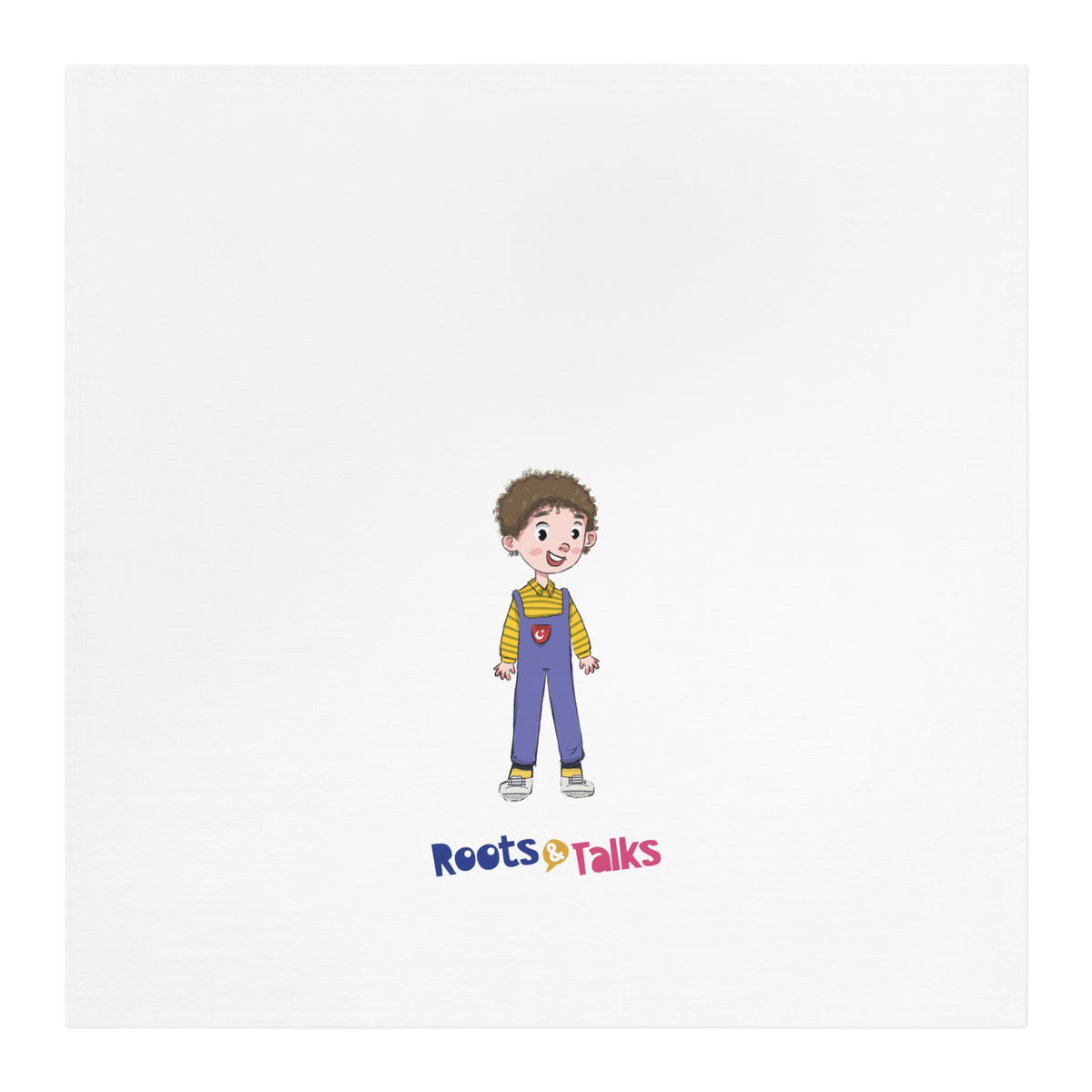 Ahmet Character Cotton Tea Towel, Roots & Talks - product photo 1