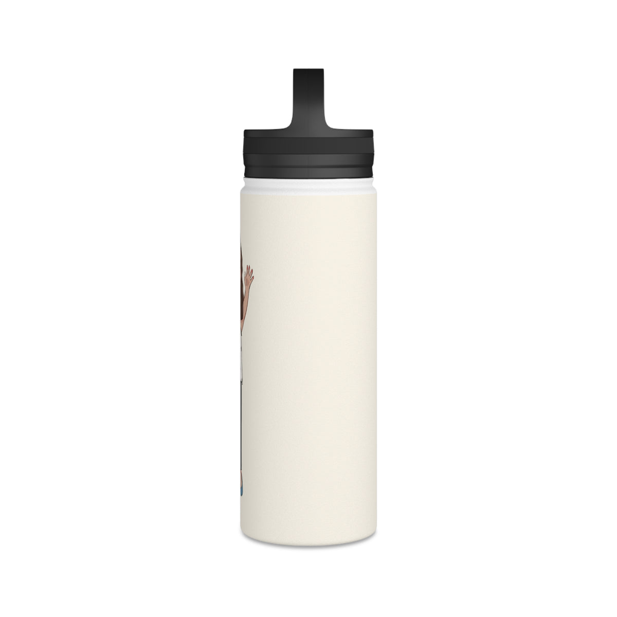 Defne Character Stainless Steel Water Bottle, 18 oz, Roots & Talks - product photo 4