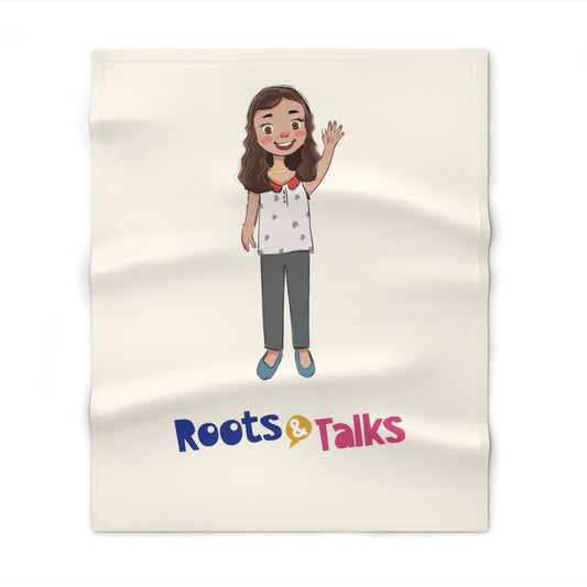 Defne Character Throw Blanket, Roots & Talks - product photo 1