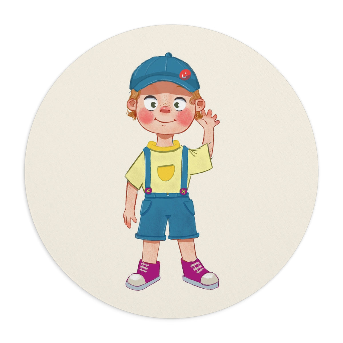 Giray Character Mouse Pad, Roots & Talks - product photo 1