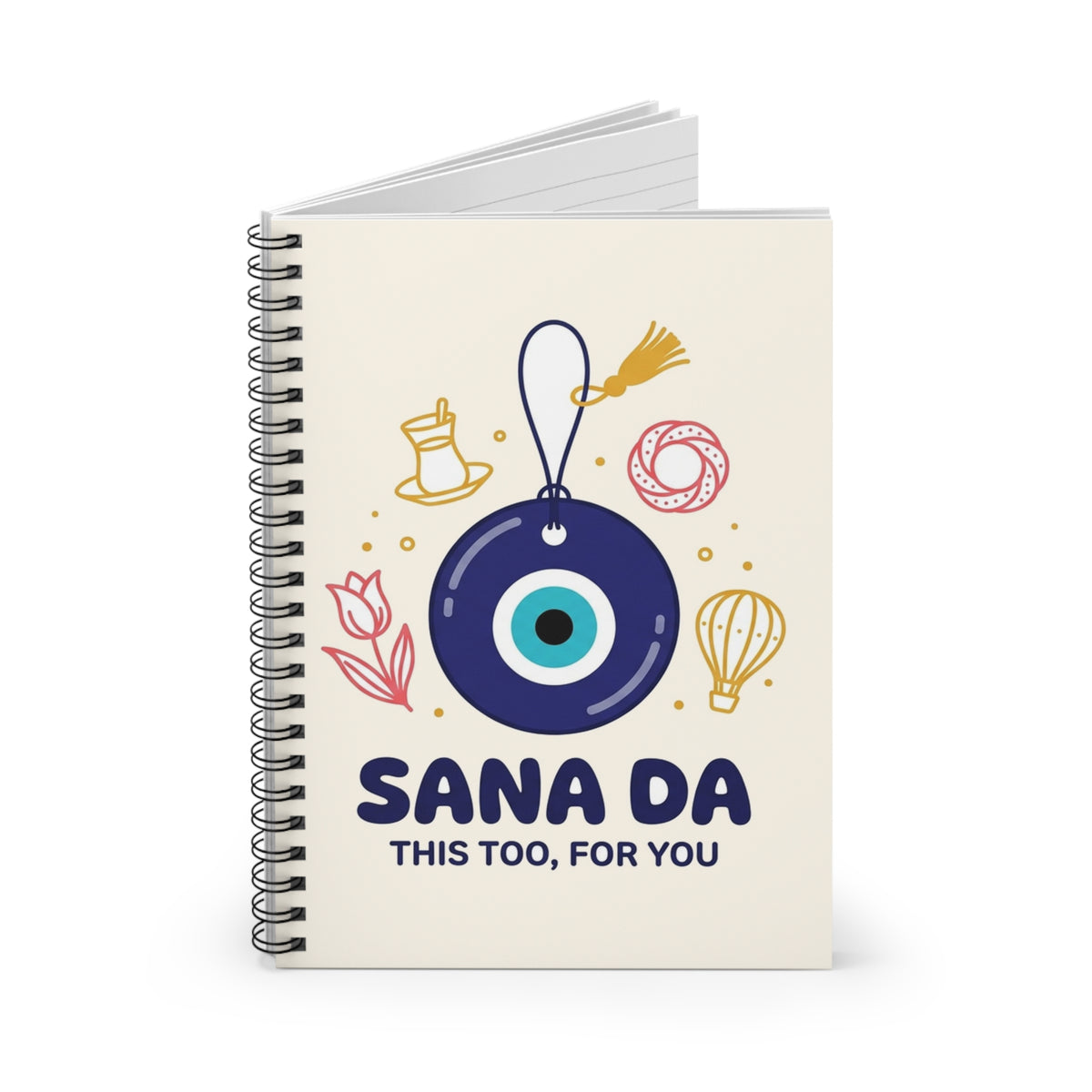 Sana Da Spiral Notebook, Roots & Talks - product photo 2