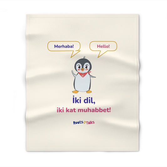 İki Dil, İki Kat Muhabbet Throw Blanket, Roots & Talks - product photo 1