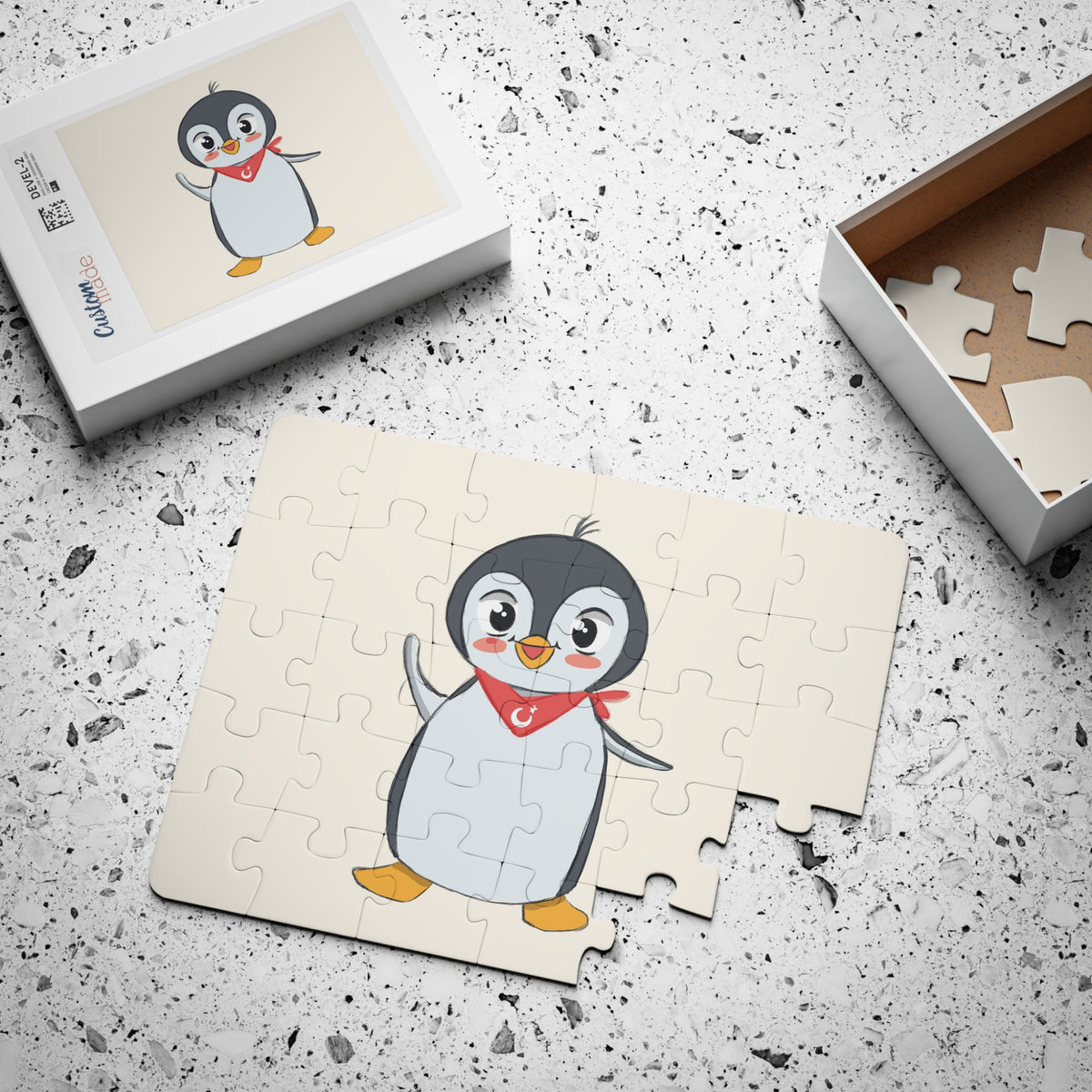 Pingucan Penguin Kids' Puzzle, 30 Pieces, Roots & Talks - product photo 3