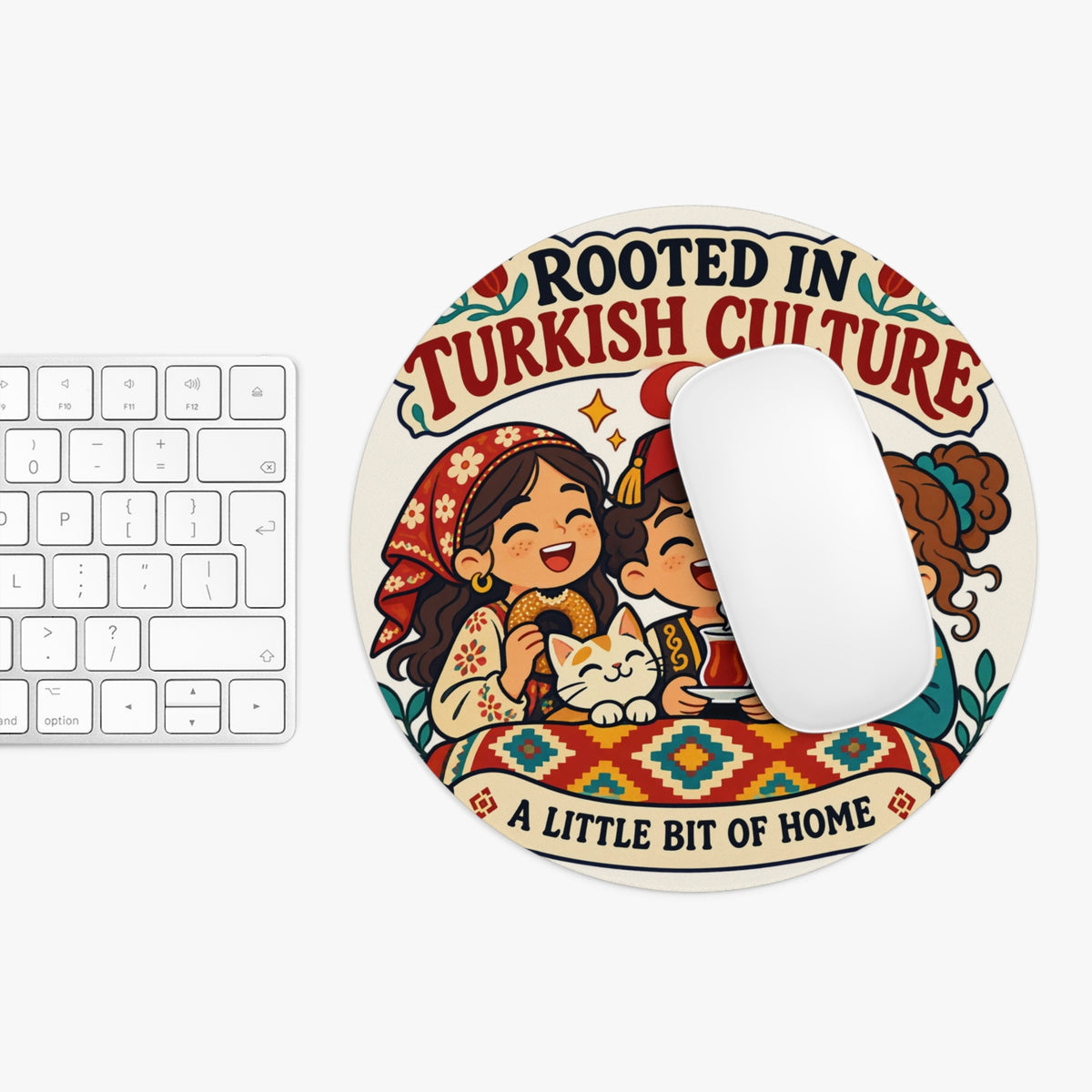 Rooted in Turkish Culture Mouse Pad, Roots & Talks - product photo 3