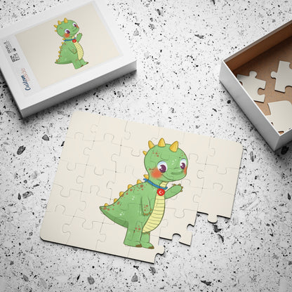 Dino Dinosaur Kids' Puzzle, 30 Pieces, Roots & Talks - product photo 3