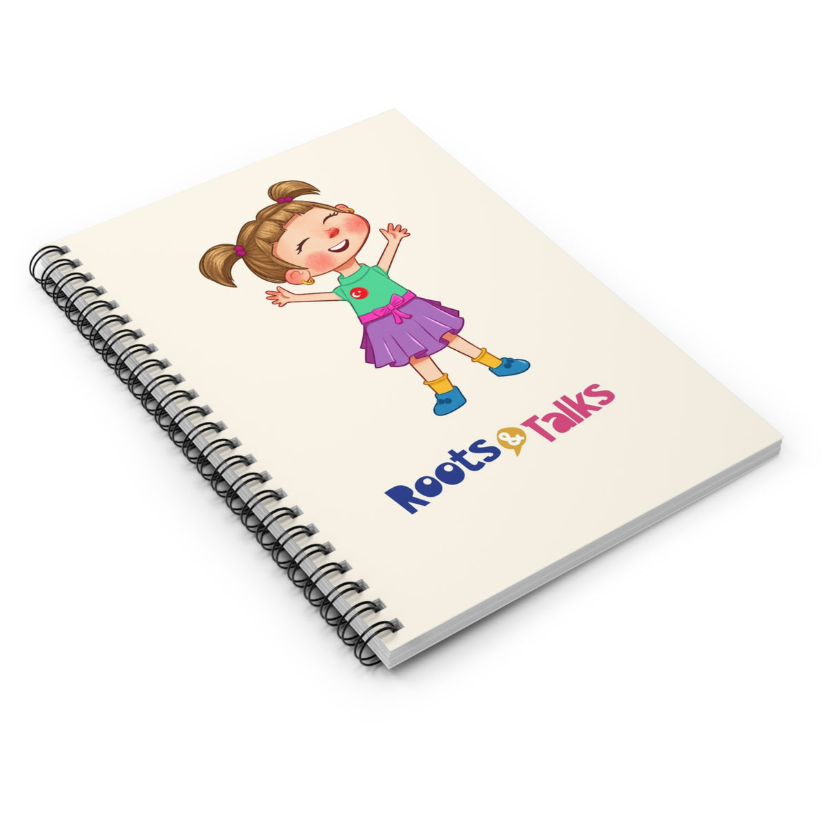Ela Character Spiral Notebook, Roots & Talks - product photo 3