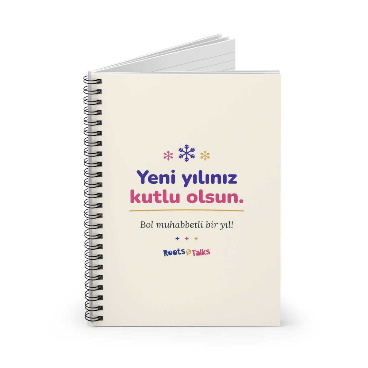 Yeni Yılınız Kutlu Olsun Spiral Notebook, Roots & Talks - product photo 2
