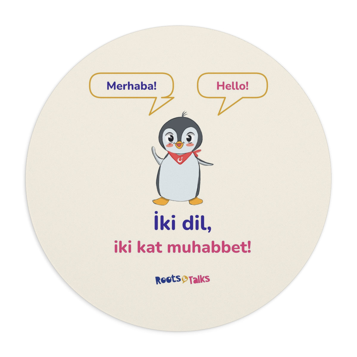 İki Dil, İki Kat Muhabbet Mouse Pad, Roots & Talks - product photo 1