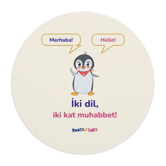 İki Dil, İki Kat Muhabbet Mouse Pad, Roots & Talks - product photo 1