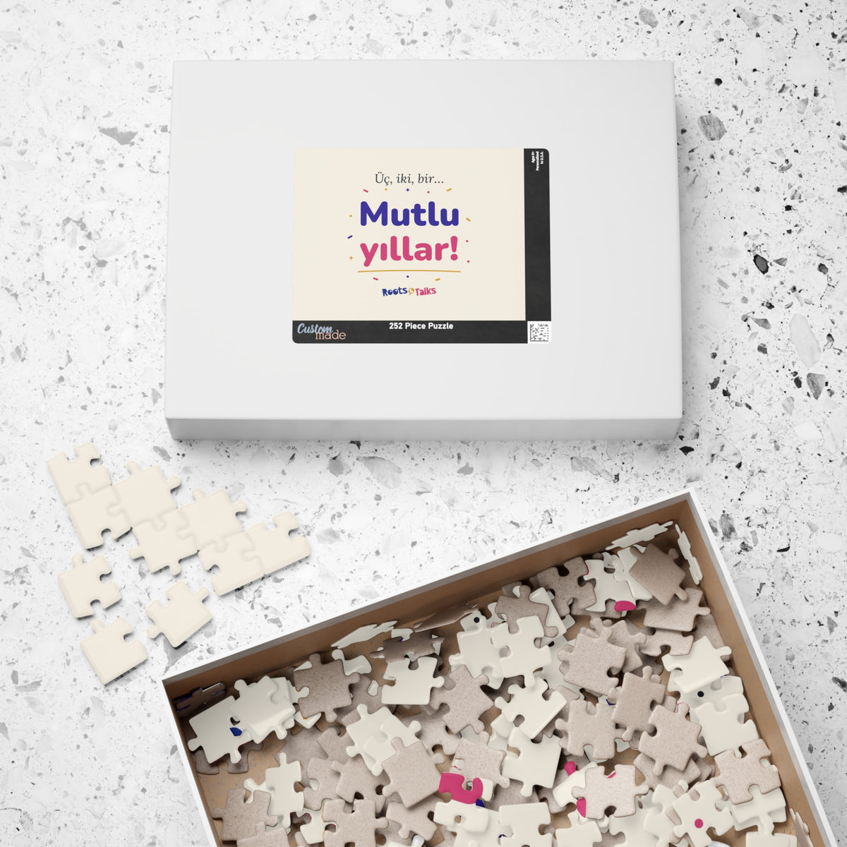 Üç, İki, Bir, Mutlu Yıllar Jigsaw Puzzle, Roots & Talks - product photo 5