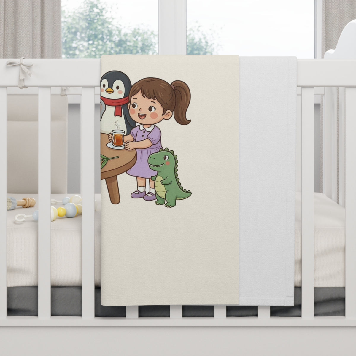 Çay Bahane, Muhabbet Şahane Soft Fleece Baby Blanket, Roots & Talks - product photo 4