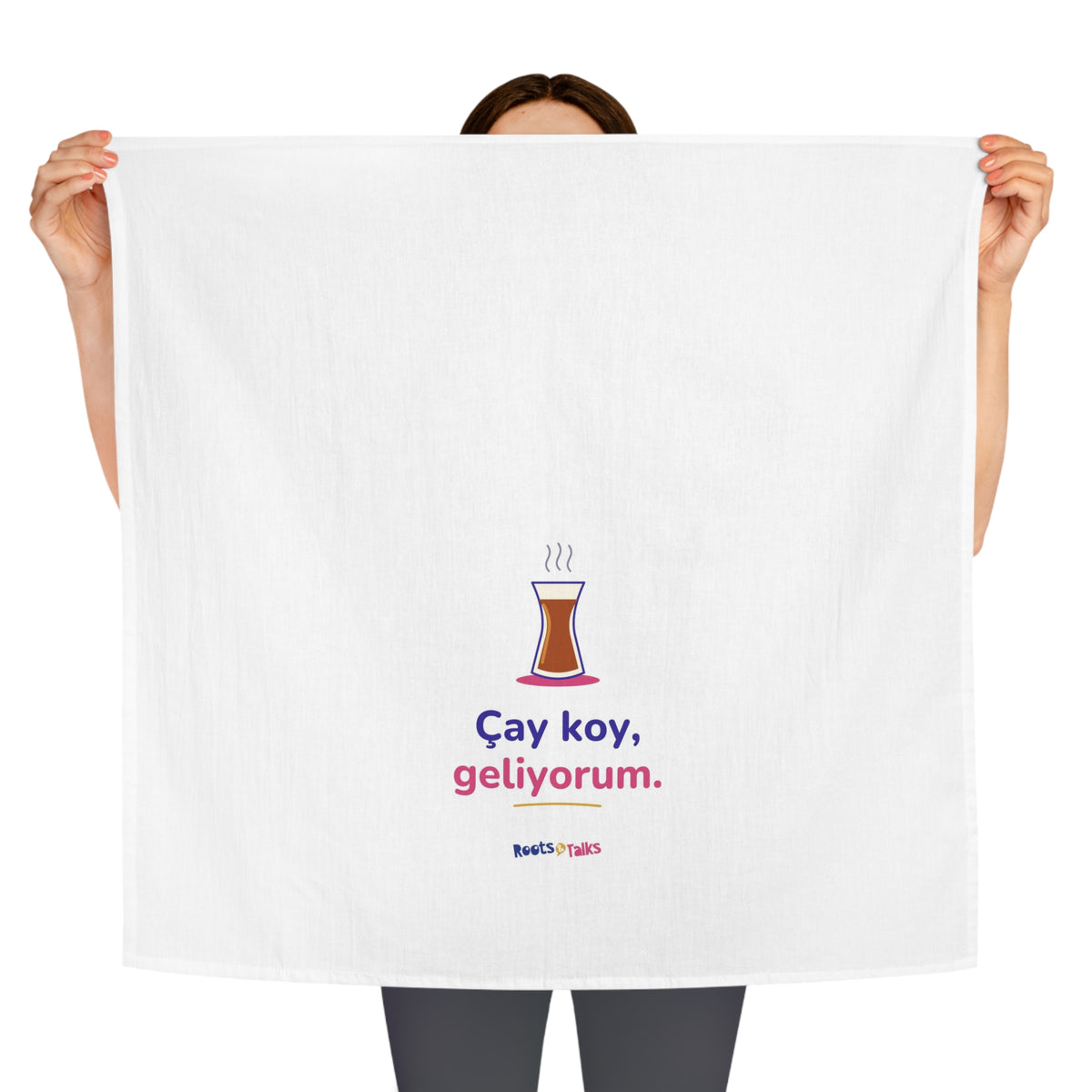 Çay Koy, Geliyorum Cotton Tea Towel, Roots & Talks - product photo 3