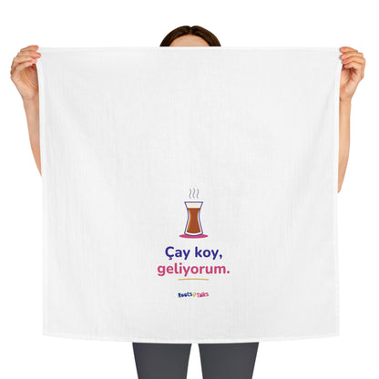 Çay Koy, Geliyorum Cotton Tea Towel, Roots & Talks - product photo 3
