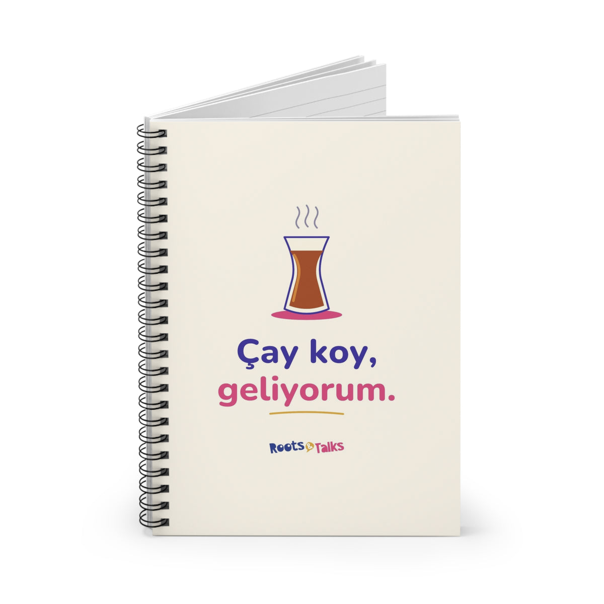 Çay Koy, Geliyorum Spiral Notebook, Roots & Talks - product photo 2