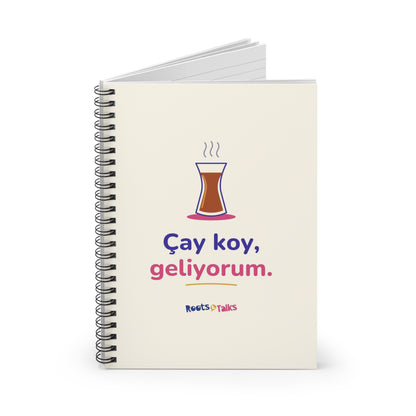 Çay Koy, Geliyorum Spiral Notebook, Roots & Talks - product photo 2