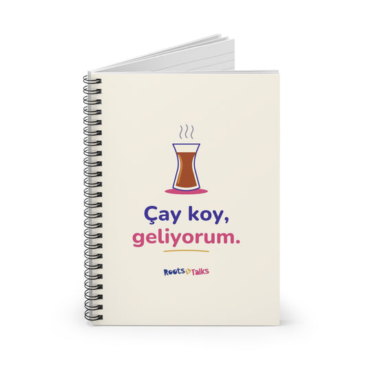 Çay Koy, Geliyorum Spiral Notebook, Roots & Talks - product photo 2