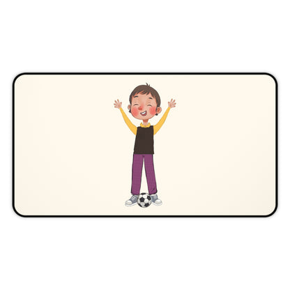 Gazi Character Neoprene Desk Mat, 12 × 22 in, Roots & Talks - product photo 1