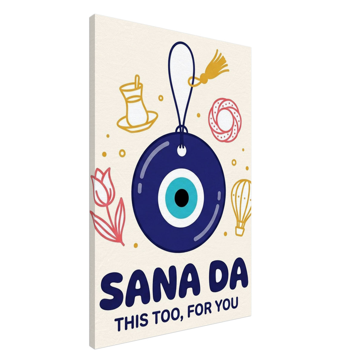 Sana Da Canvas Print, Roots & Talks - canvas photo 2
