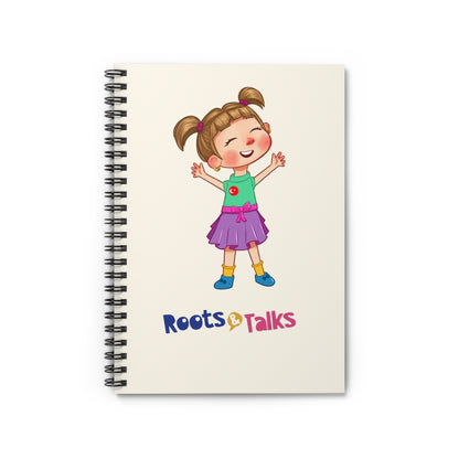 Ela Character Spiral Notebook, Roots & Talks - product photo 1