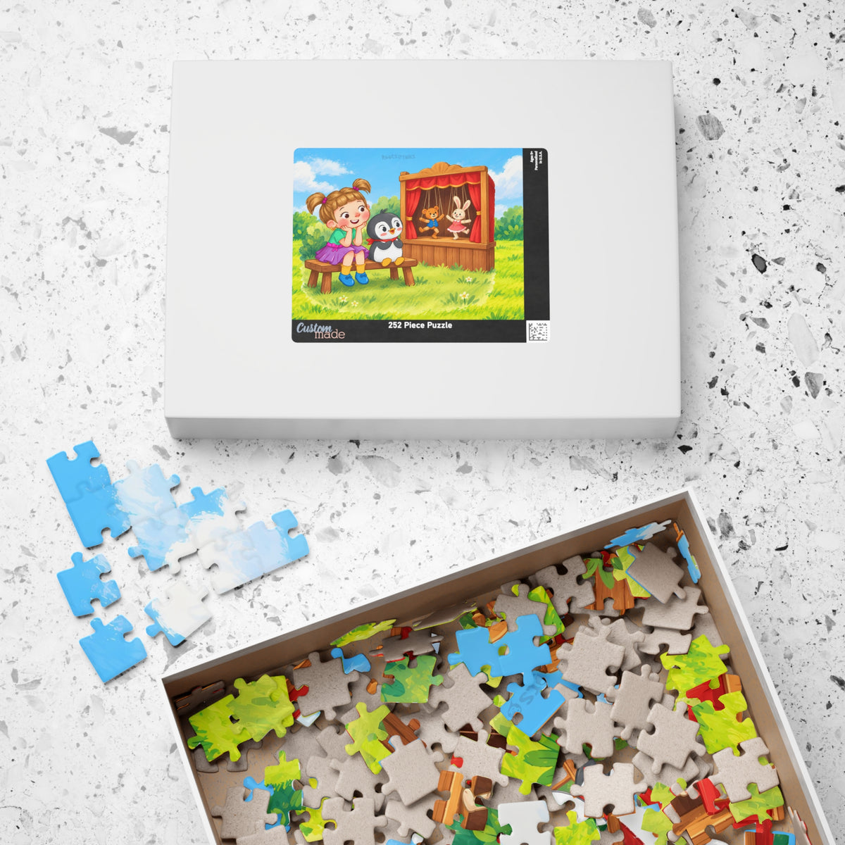 Puppet Show with Pingucan Jigsaw Puzzle, Roots & Talks - product photo 5